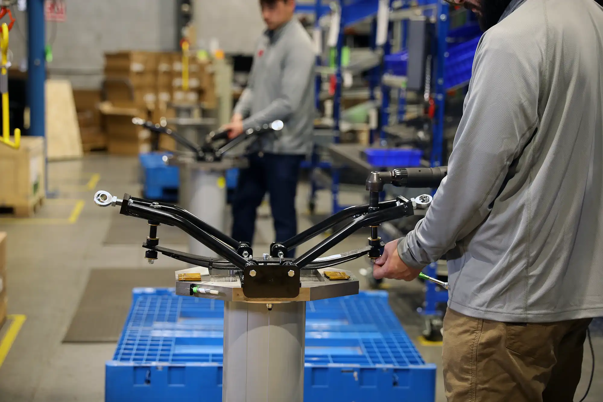 assembly workstation closeup 3445